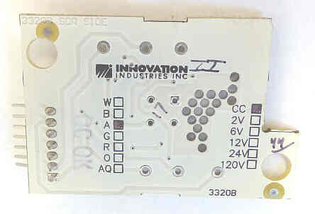 BOARD, CIRCUIT, PUSHBUTTON, AMBER LED LAMP INNOVATION # 59413332-1LA