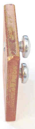 CONTACT, COPPER, 1 5/8 X  1 1/4 X 3/16, 2 10-32 HOLES O. THOMPSON # K-33