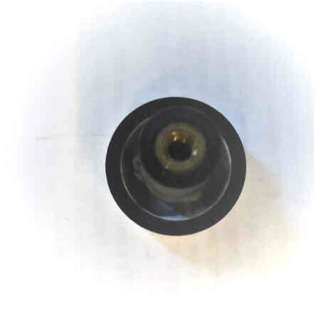 BUTTON, CLEAR CAP, 1 DIAMETER, MARKED FDO OTIS # A323BD1-FDO