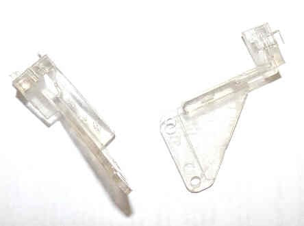 HOLDER, CLEAR POLYCARBONATE, USED WITH CANADIAN DESIGNS OTIS # RO180A1