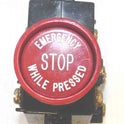 SWITCH, STOP, 1 DIA. W COLLAR, EMERG STOP WHILE PRESSED OTIS # CRX7014A503