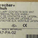 CONTACT, AUXILLARY, SIDE MOUNT, 2 N.C. SPRECHER & SCHUH # CA7-PA02