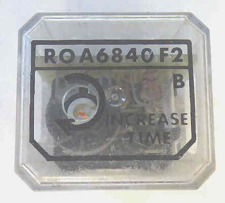 TIMER, KUP BASED, TIMED SEMICONDUCTOR PANEL OTIS # ROA6840F2