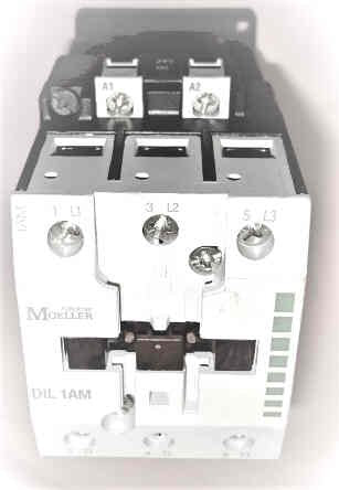 CONTACTOR, 3PDT, 208 VAC COIL KLOCKNER MOELLER  # DIL1AM
