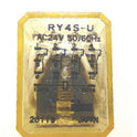IDEC 4PDT ICE CUBE RELAY, 24 VAC IDEC # RY42S-U-AC24
