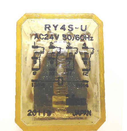 IDEC 4PDT ICE CUBE RELAY, 24 VAC IDEC # RY42S-U-AC24