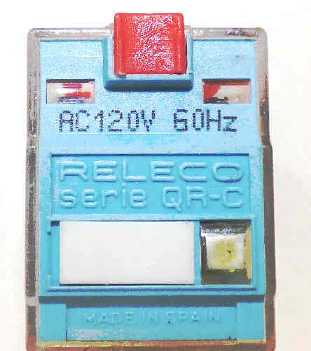 RELAY, 4 PDT, 120 VAC, ICE CUBE BASE, MADE IN SPAIN RELECO # C9-A41-120