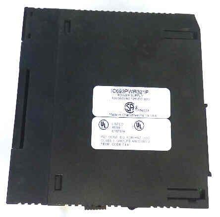 POWER SUPPLY, 30 WATT, 120/240VAC OR 125VDC, 24 & 5VDC OUTPUTS GE #IC693PWR321P