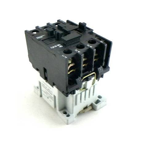 CONTACTOR, 3 POLE, 30 AMP, 24 VAC SPRECHER & SCHUH CA3-30-24 VAC COIL