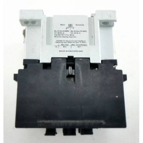 CONTACTOR, 3 POLE, 30 AMP, 24 VAC SPRECHER & SCHUH CA3-30-24 VAC COIL
