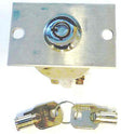SWITCH. KEYED, ON-OFF, KEY OUT AT 12 & 3, 2 N.O. CONTACTS DUPAR