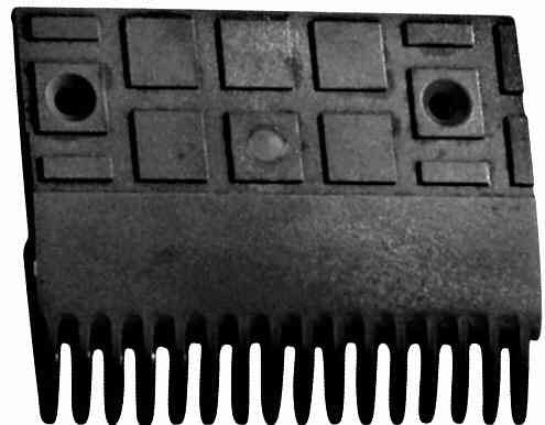 COMBFINGER, PLASTIC, BLACK, 16 TEETH OTIS # 453Z5