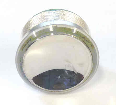 BUTTON, SS FINISH, CONCAVE, GREEN LED  24VDC, 311 OTIS #   AAA23500AK27