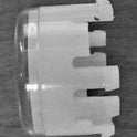 BUTTON. INSERT, ADA RAISED HEIGHT, BLANK SCHINDLER # 6947C16H46