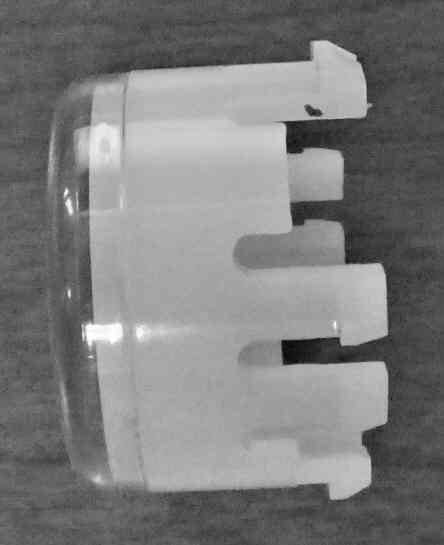 BUTTON. INSERT, ADA RAISED HEIGHT, MARKED # 2 SCHINDLER # 6947C16H02