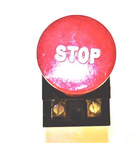 SWITCH, STOP, PUSH-PULL,  MODIFIED WESTINGHOUSE # R9710G01