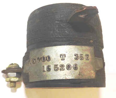 COIL, O-S MAGNET SWITCHES, 13700 TURNS 35E WIRE  OTIS # 165206