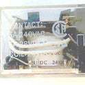RELAY, ICE CUBE, 24 VDC, 14-PIN, 4PDT S 5A, NEON OMRON MY4ZN-24VDC