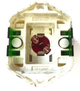 BASE, BUTTON WITH 2 SETS N.C. CONTACTS