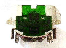 BASE, BUTTON WITH 2 SETS N.C. CONTACTS