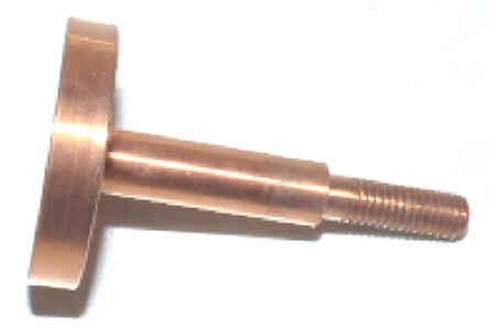 CONTACT, COPPER,HEAD 1 3/4 X 5/16, STEM 2 1/4 X 3/8 LONG. THREAD 1 3/16 X.5