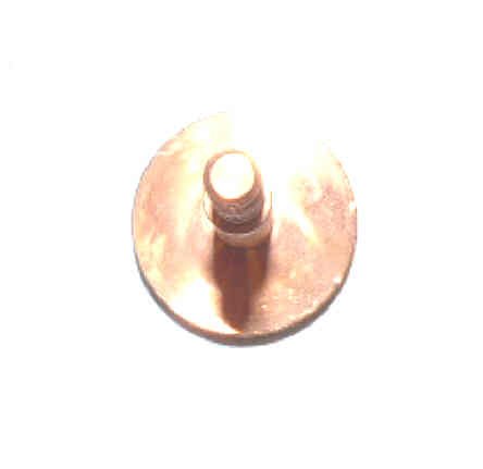 CONTACT, COPPER,HEAD 1 3/4 X 5/16, STEM 2 1/4 X 3/8 LONG. THREAD 1 3/16 X.5