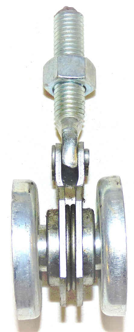 ASSEMBLY, GATE ROLLER, 2 DIAMETER ROLLERS, 1/2 BOLT