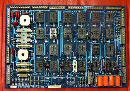 BOARD, CIRCUIT, RELAY, POWER, DMC-1 DOVER # 6300BJ7