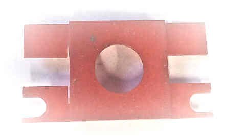 BEZEL, RED, BLANK, V7 KEYED SWITCHES DOVER 128AD SERIES