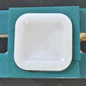 BUTTON, IMPULSE, BLUE BEZEL, DPDT WITH # 85 BULB DOVER #171AV5