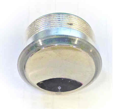 BUTTON, SS FINISH, CONCAVE, RED LED  24VDC, 311 OTIS # AAA23500AK12