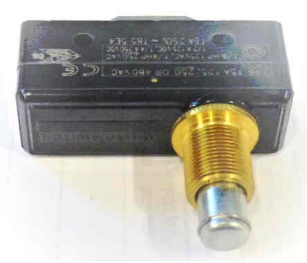 SWITCH, MICRO, 15A, SPST, TOP PLUNGER ACTUATED MICROSWITCH # BZ-2RQ1-A2