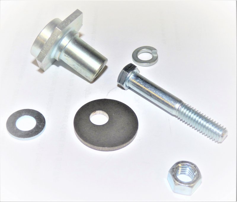 KIT, ECCENTRIC WHEEL SUPPORT FOR H-W12 INCLUDES BOLT AND ALL AS SHOWN
