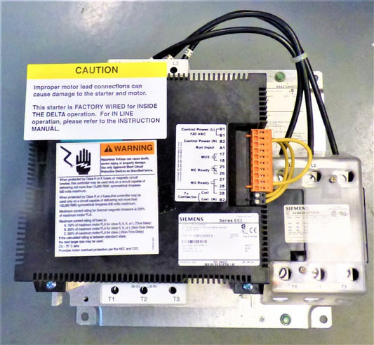 STARTER, DEFINITE PURPOSE, SEE PHOTOS FOR DATA SIEMENS # 72KV35AFA