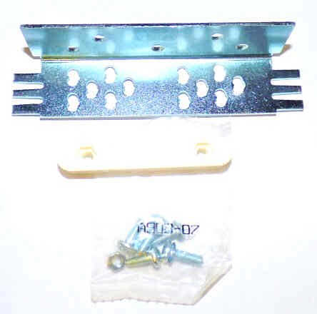 KIT, GIB, DOOR, WHITE 1/2 WIDE WITH CHASSIS & HARDWARE ADAMS # A908W