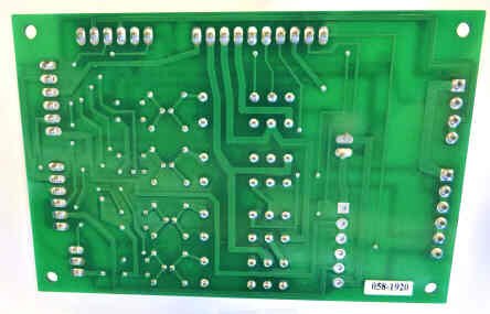 BOARD, CIRCUIT, DOOR WITH RELAYS, AS SHOWN ESI # -058-1920