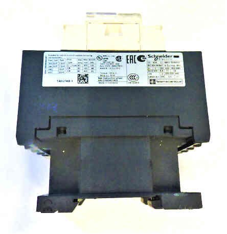 CONTACTOR, 4 POLE, 40 AMP,220 VAC COIL TELEMECANIQUE # LC1DT40