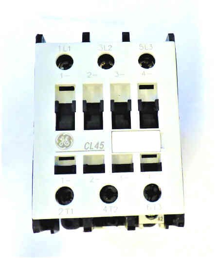 CONTACTOR, 3 POLE, 110-20 VAC, 55A  MCE# 35-72-CL45 GE # CL45