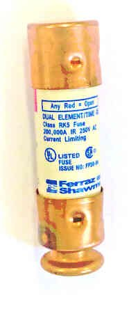 FUSE, TIME DELAY, 20 AMP, 250V FERRAZ SHAWMUT # TR30R