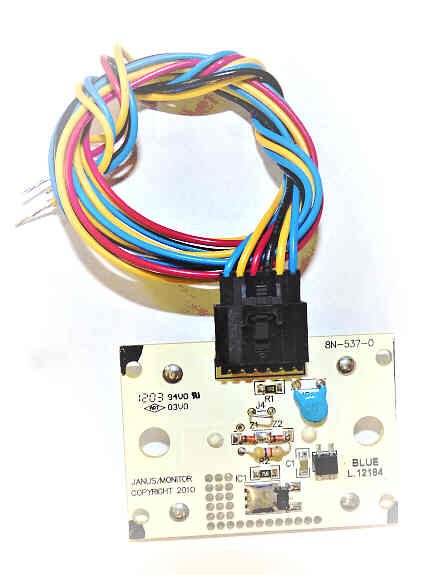 BOARD, CIRCUIT, PUSHBUTTON, BLUE LED MONITOR # L.12184