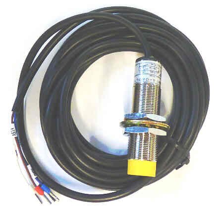 SENSOR, PROXIMITY, 2-8MM, 10-30 VDC SONON # JMN18-08DLIU/B