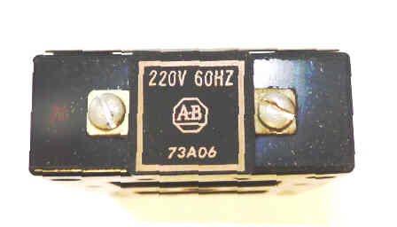 COIL, 220 VAC,  2-3 POLE SIZE 3 SERIES K ALLEN BRADLEY # 73A06
