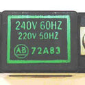 COIL, 240 VAC,  2-3-4 POLE SIZE 2 SERIES K ALLEN BRADLEY # 72A83