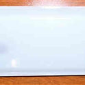 LENS, EMERGENCY LIGHT, 6 1/2 LONG, RAISED SURFACE GAL #LNS-0043N