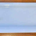 LENS, EMERGENCY LIGHT, 6 1/2 LONG, RAISED SURFACE GAL #LNS-0043N