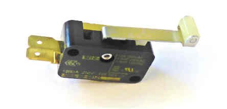 SWITCH, MICRO, MINIATURE WITH ROLLER, QKS 14 OPERATOR SCHINDLER # 5203D66H45