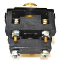 SWITCH, STOP, BRONZE, PULL TO RUN, WITH AUXILIARY CONTACT ARMOR # 10411-01
