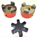 COUPLING, LOVEJOY, 1 HALF 3/4 BORE, OTHER 5/8, WITH SPIDER COURION DC-4461