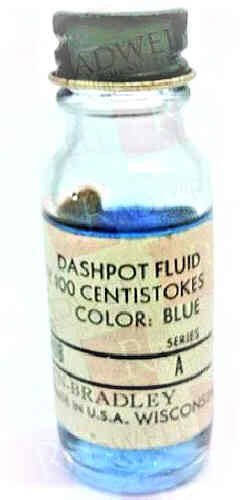 FLUID, DASHPOT, BLUE ALLEN BRADLEY # 810-N9B REPLACES 115989
