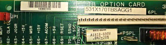 BOARD, CIRCUIT, TERMINAL, OPTION GE # 531X170TBSAGG1